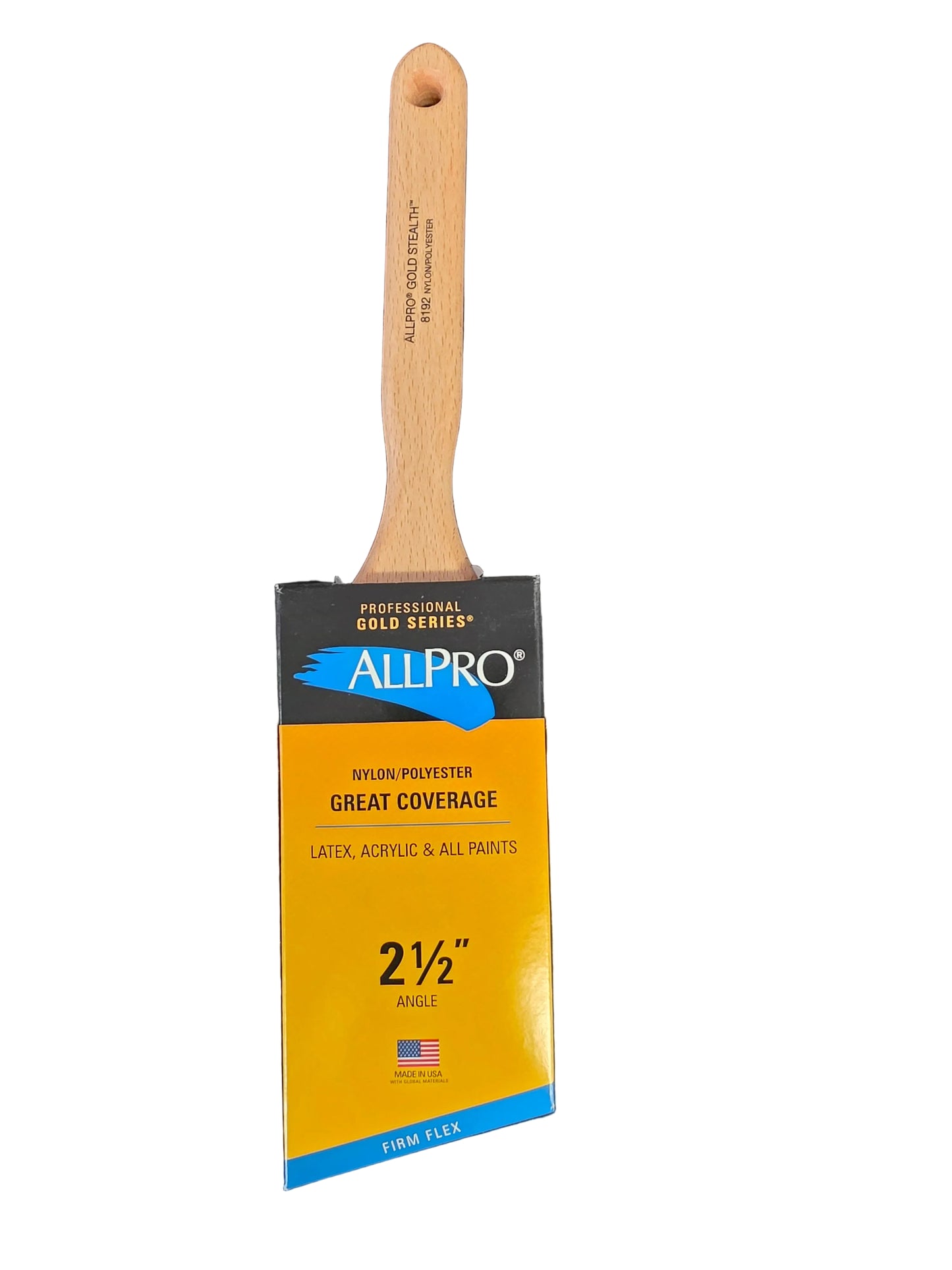 2.5" ang allpro gold stealth private label by Wooster