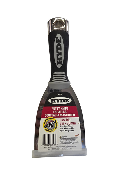 3"Flexible Putty Knife Hyde