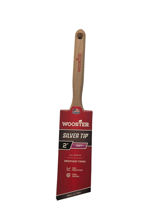 Wooster Silver Tip 2 in. W Angle Paint Brush