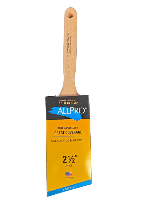 2.5" ang allpro gold stealth private label by Wooster