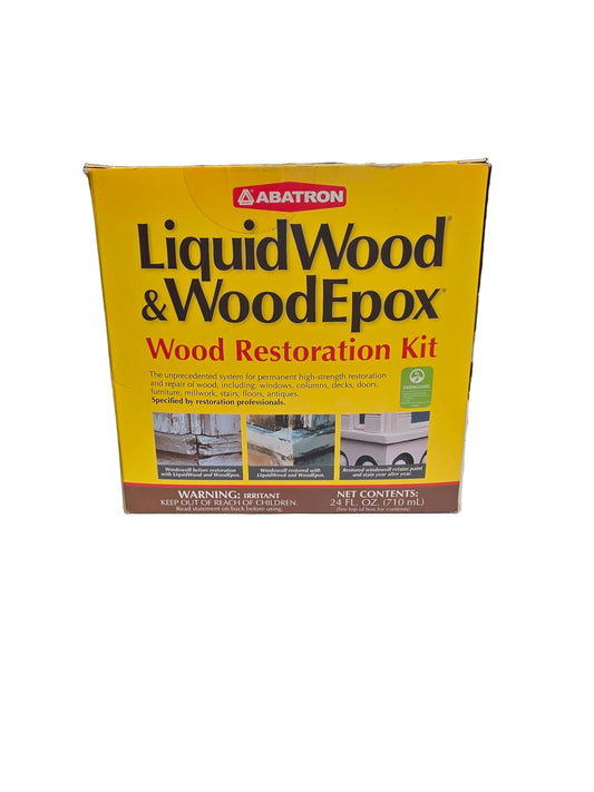 Wood Restoration 24oz Kit – Liquidwood & WoodEpox